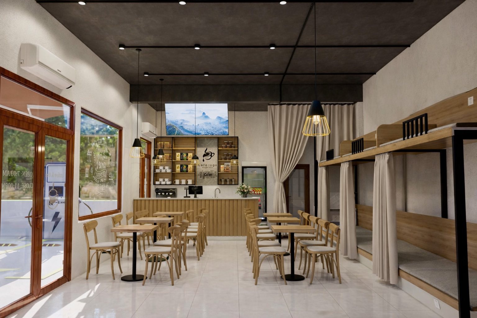 Không gian Xanh Coffee